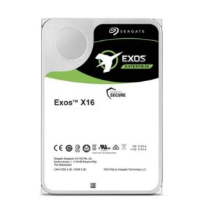 Dysk SEAGATE EXOS™ Enterprise X16 ST16000NM001G 16TB 3.5” 7200 256MB 512E SATA III