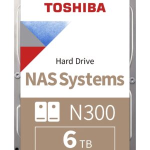Dysk Toshiba N300 HDWG460UZSVA 6TB 3