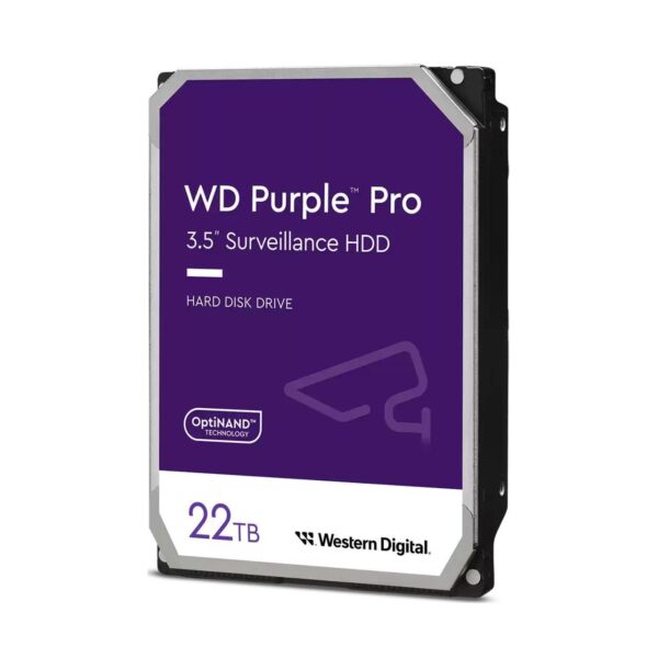 Dysk WD Purple™ Pro WD221PURP 22TB 3.5" 7200 512MB SATA III