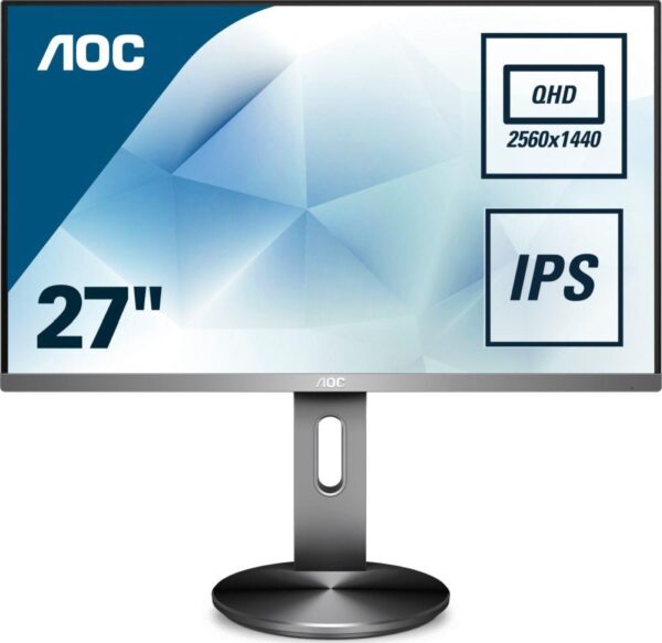 Monitor AOC 27" Q2790PQE VGA 2xHDMI DP 2xUSB 3.0