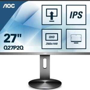 Monitor AOC 27" Q27P2Q VGA DVI HDMI DP 4xUSB 3.1 głośniki