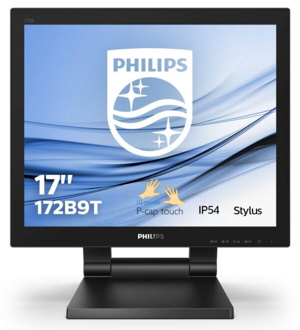 Monitor Philips 17" 172B9T/00 Touch VGA DVI HDMI DP 2xUSB 3.0 głośniki