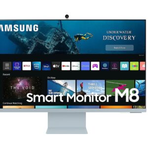 Monitor Samsung 32" Smart M8 Niebieski (LS32BM80BUUXEN) micro HDMI USB-C WIFI BT głośniki