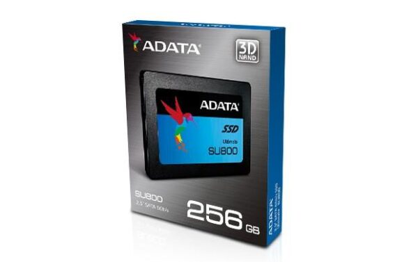 Dysk SSD ADATA Ultimate SU800 256GB 2.5" SATA3 (560/520 MB/s) 7mm 3D TLC