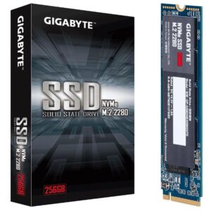 Dysk SSD Gigabyte 256GB M.2 2280 PCIe 3.0 x4 NVMe (1700/1100 MB/s)