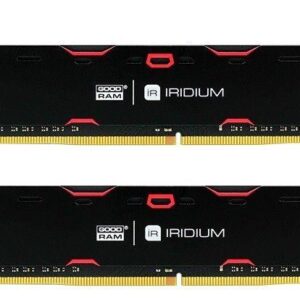 Pamięć DDR4 GOODRAM IRIDIUM 8GB (2x4GB) 2400MHz CL15-15-15 IRDM 512x8 Black