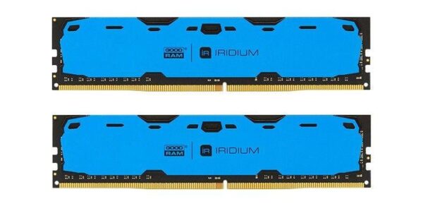 Pamięć DDR4 GOODRAM IRIDIUM 16GB (2x8GB) 2400MHz CL15-15-15 IRDM 1024x8 Blue