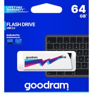 Pendrive GOODRAM UCL2 64GB USB 2.0 White