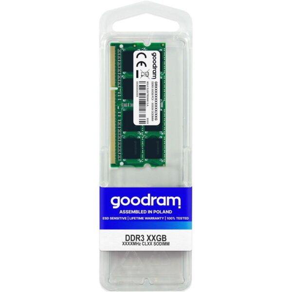 Pamięć SODIMM DDR3 GOODRAM 8GB/1600MHz
