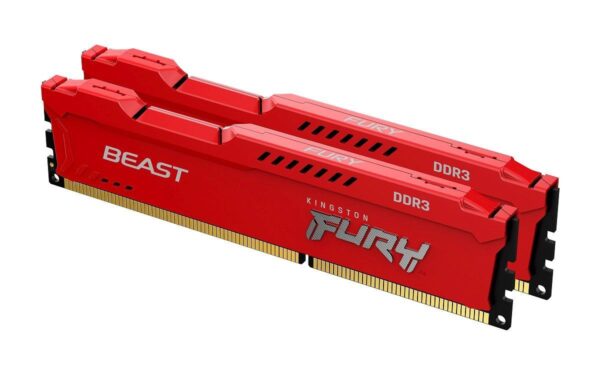Pamięć DDR3 Kingston Fury Beast 16GB (2x8GB) 1600MHz CL10 1