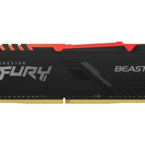 Pamięć DDR4 Kingston Fury Beast RGB 16GB (1x16GB) 3600MHz CL18 1