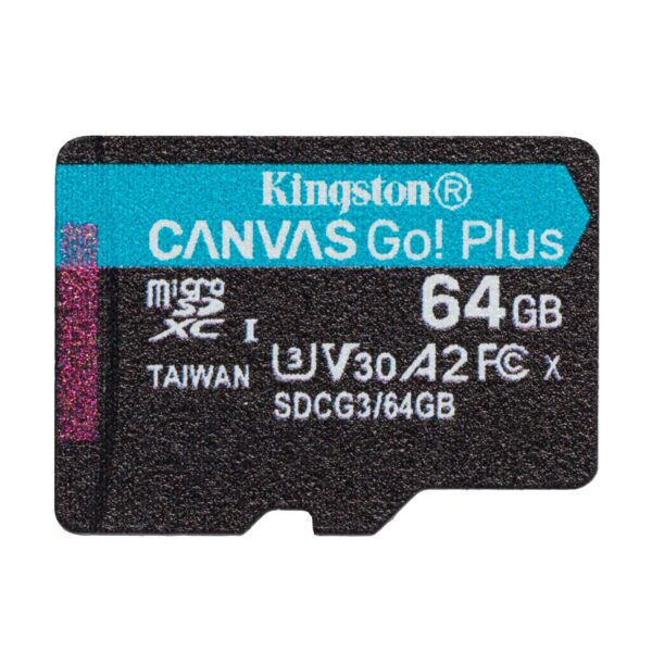 Karta pamięci Kingston microSD Canvas Go! Plus 64GB Class 10