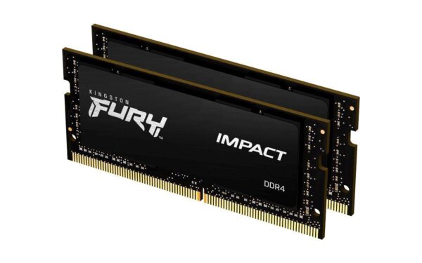 Pamięć SODIMM DDR4 Kingston Fury Impact 32GB (2x16GB) 3200MHz CL20 1