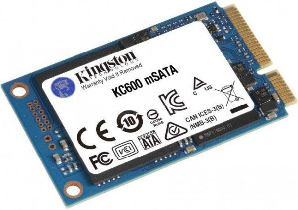 Dysk SSD Kingston KC600 256GB mSATA 1