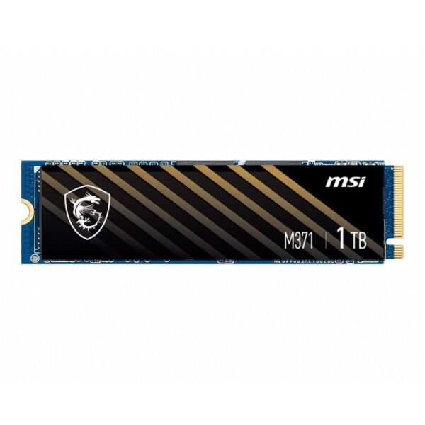 Dysk SSD MSI SPATIUM M371 1TB PCIe Gen3x4 NVMe M.2 2280 (2350/1700 MB/s) 3D NAND