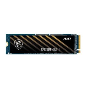 Dysk SSD MSI SPATIUM M390 1TB PCIe 3.0 NVMe M.2 2280 (3300/3000 MB/s) 3D NAND