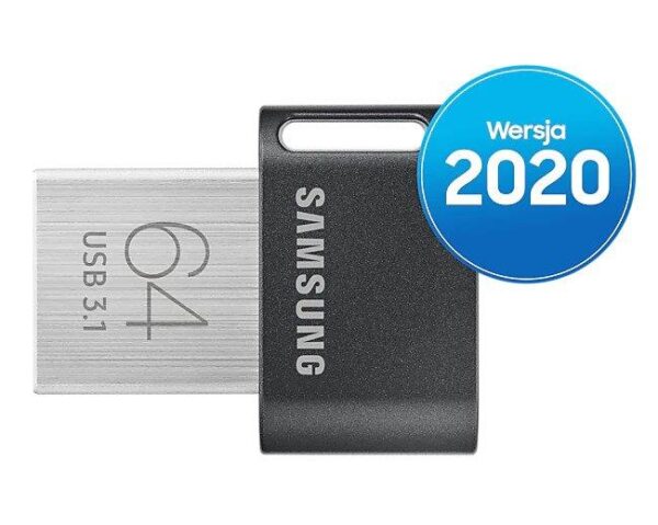 Pendrive Samsung FIT Plus 2020 64GB USB 3.1 Flash Drive 300 MB/s Black