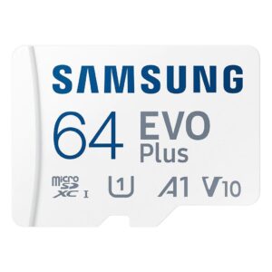 Karta pamięci Samsung EVO Plus microSDXC 64GB (130 MB/s) + adapter