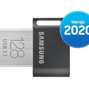 Pendrive Samsung FIT Plus 2020 128GB USB 3.1 Flash Drive 400 MB/s Black
