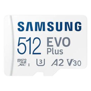 Karta pamięci Samsung EVO Plus microSDXC 512GB (130 MB/s) + adapter