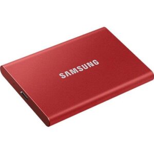Dysk SSD zewnętrzny USB Samsung SSD T7 1TB Portable (1050/1000 MB/s) USB 3.1 Red