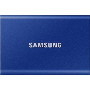 Dysk SSD zewnętrzny USB Samsung SSD T7 2TB Portable (1050/1000 MB/s) USB 3.1 Blue