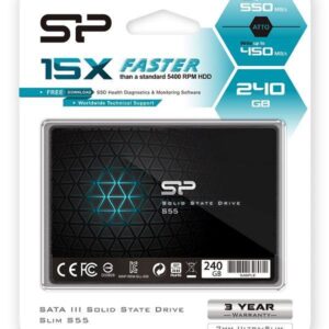 Dysk SSD Silicon Power S55 240GB 2.5" SATA3 (550/450) 7mm