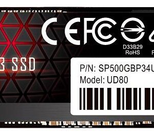 Dysk SSD Silicon Power UD80 500GB M.2 PCIe Gen3x4 NVMe (3400/2300 MB/s)