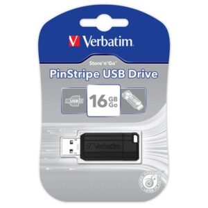 Pendrive Verbatim 16GB PINSTRIPE USB 2.0