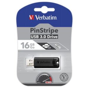 Pendrive Verbatim 16GB PinStripe USB 3.0