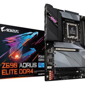 Płyta Gigabyte Z690 AORUS ELITE DDR4 (rev. 1.0) /Z690/DDR4/SATA3/M.2/USB3.2/PCIe5.0/s.1700/ATX