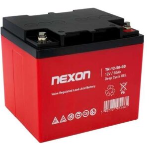 Akumulator żelowy Nexon TN-GEL 12V 50Ah long life(12l) - głębokiego rozładowania i pracy cyklicznej